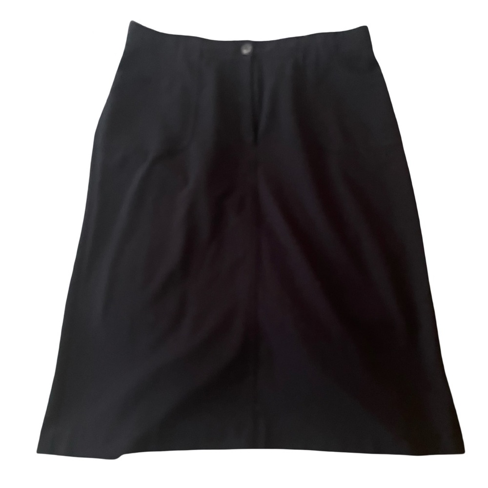 Christopher & Banks Classic Black A-Line Skirt